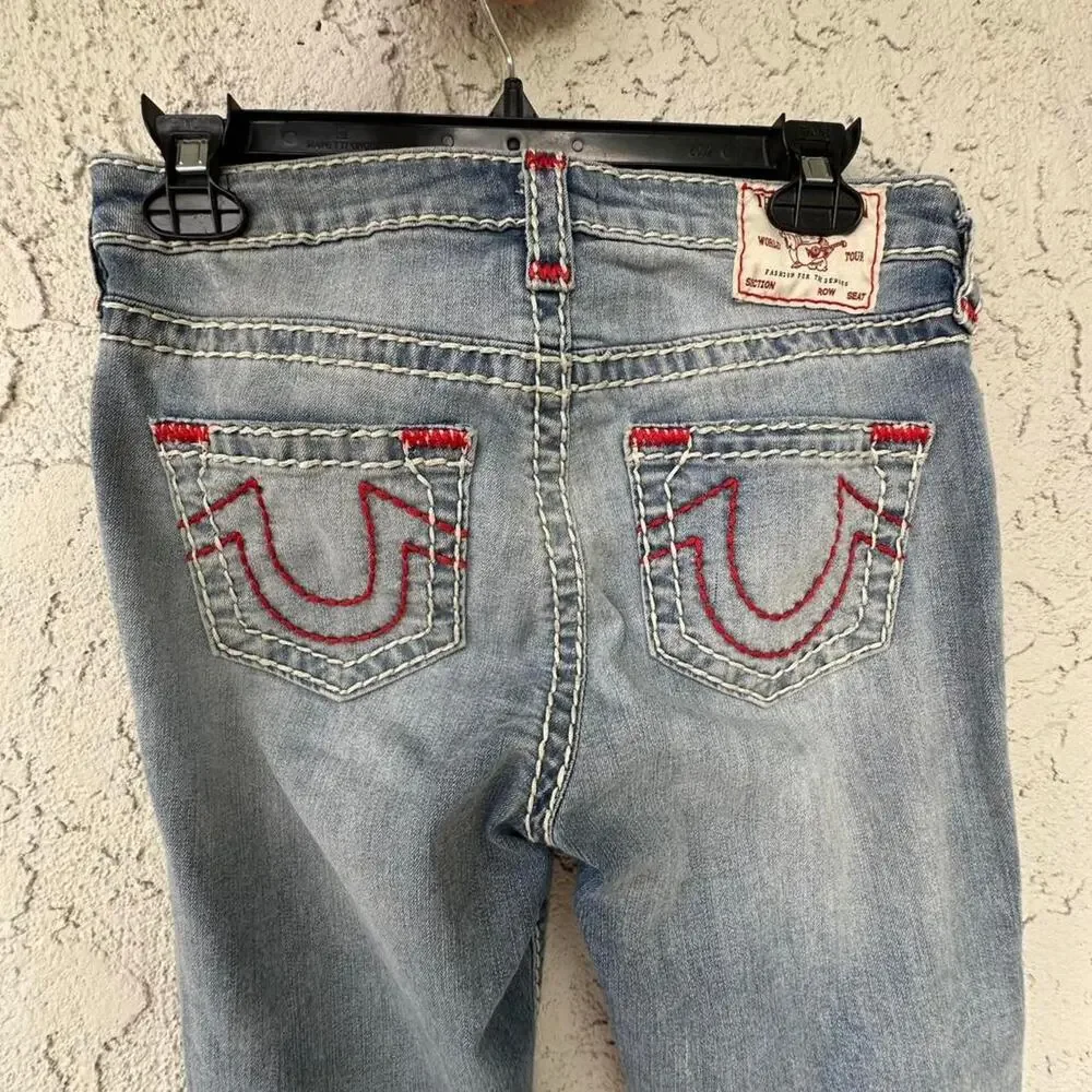 True religion mid rise bootcut jeans